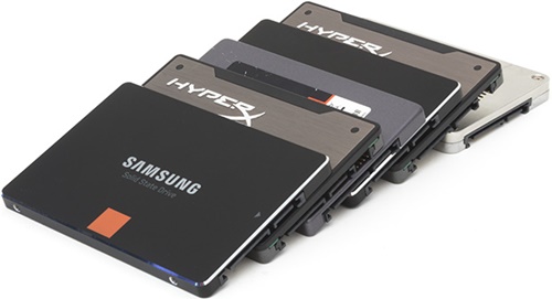 삼성전자 등에서 생산하는 솔리드스테이트드라이브(SSD)