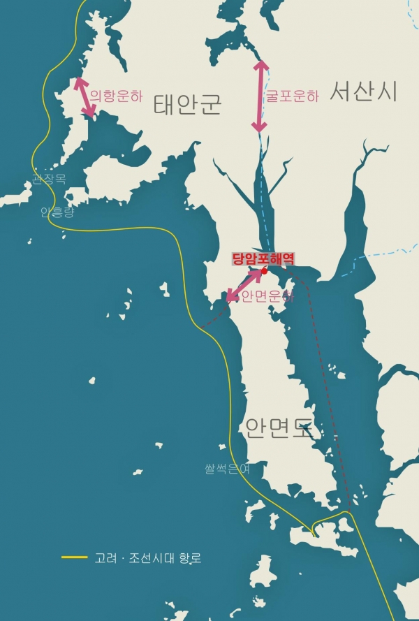 당암포 해역 위치 (사진=문화재청)