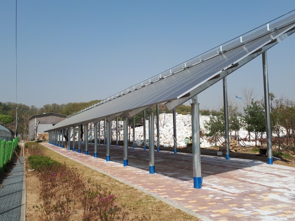 강남환경자원센터 태양광 발전소