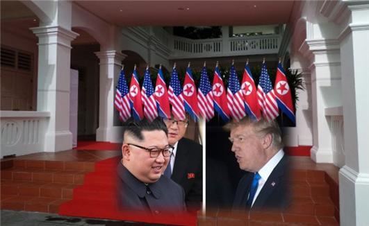 12일 美 트럼프 대통령과 北 김정은 국무위원장이 역사적인 정상회담을 갖는다.