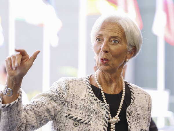 라가르드 IMF 총재 (사진=EPA)