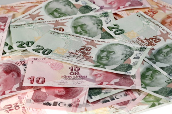 터키 리라화 지폐