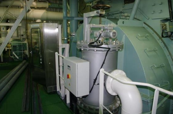 선박에 설치되는 평형수처리 설비(사진-한국해양과학기술원)