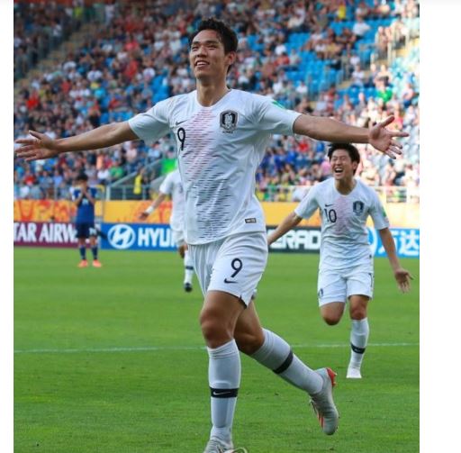 5일 정정용 감독이 이끄는 U-20 대표팀은 오전 0시 30분(이하 한국시각) 폴란드 루블린 경기장에서 일본과의 '2019 국제축구연맹(FIFA) U-20 월드컵' 16강전을 펼쳤다고 밝혔다.(사진-연합뉴스)
