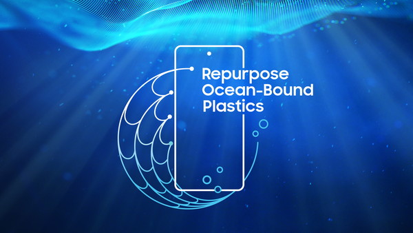 삼성전자가 삼성 갤럭시 언팩 2022에서 공개할 신제품에 해양 폐기물을 재활용한 친환경 소재를 적용한다. (사진-삼성전자)
